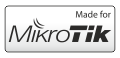 Product is part of Made for Mikrotik program.