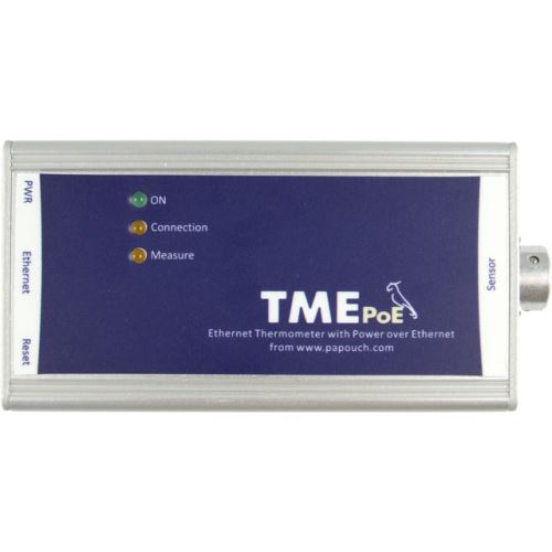 TME PoE - PoE powered ethernet thermometer