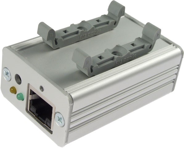 With DIN rail mount