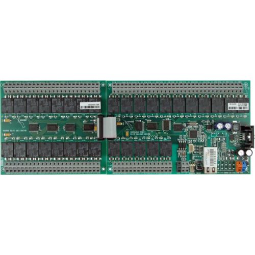 Quido ETH 2/32: 2x digital inputs, 32x output relay, 1x temperature input, Ethernet interface