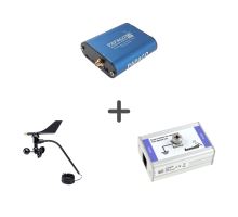 Bundle pack of Papago Meteo WiFi, Anemometer and AnemoSP surge protector, AU PSU (I type)