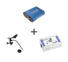 Bundle pack of PAPAGO Meteo WiFi, anemometer, surge protector