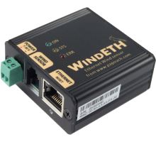 WindETH: Ethernet anemometer