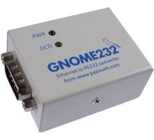 GNOME232: Ethernet to RS232 converter